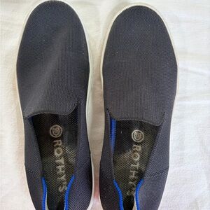 Rothy's 
 Dark Gray Slip-On Loafers